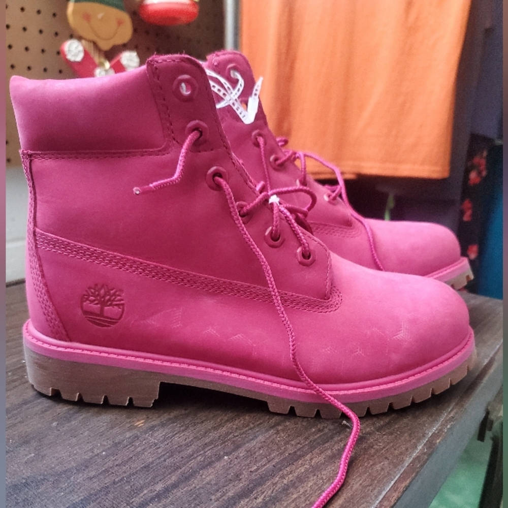 Timberland Fuchsia Boots